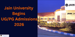 Jain University UG PG Admissions 2026 Open